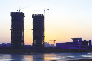 西安金融商務(wù)區(qū)火熱建設(shè)中