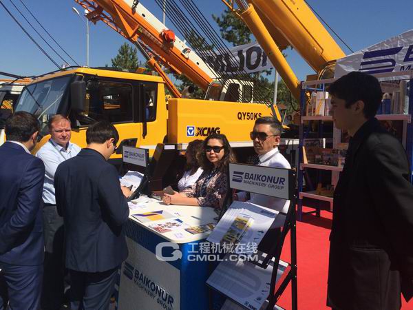 徐工亮相哈薩克斯坦國際工程機械及礦山機械展