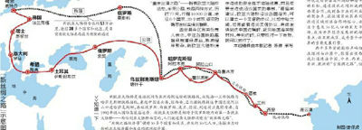 絲路沿線各國能否實現“大通關”(圖)